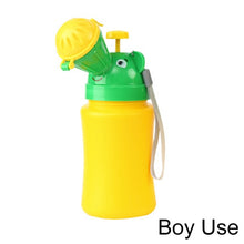 Load image into Gallery viewer, Portable Baby Hygiene Toilet Urinal Boys Girls Pot Outdoor Car Travel Anti-leakage Potty Kids Convenient Toilet Training Potty