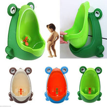 Load image into Gallery viewer, Baby Boy Potty Toilet Training Frog Children Stand Vertical Urinal Boys Penico Pee Infant Toddler Wall-Mounted
