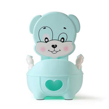 Load image into Gallery viewer, Portable Baby Pot For Children Potty Toilet Seat Kids Potty Training Infant Cartoon Bedpan Comfortable Backrest Toilet Bowl Pots
