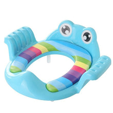 Load image into Gallery viewer, Baby Toilet Potty Seat Children Potty Safe Seat With Armrest for Girls Boy Toilet Training Outdoor Travel Infant Potty Cushion
