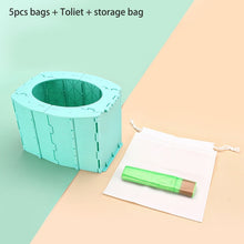 Load image into Gallery viewer, Portable Baby Potty Toilet Seat Car Outdoor Travel Camping Kids Potty Training Seat Children's Folding Potty Toilet
