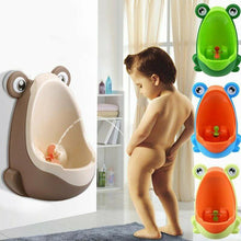 Load image into Gallery viewer, Frog Kids Potty Toilet Urinal Boy Pee Trainer Children Wall-mounted Toilet Pee Trainer Baby Bathroom Urinal Girl Potty On Cars
